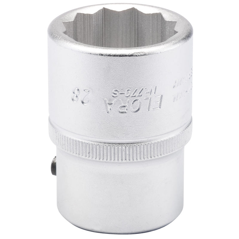 Elora Bi-Hexagon Socket, 3/4" Sq. Dr., 28mm DRA-00765
