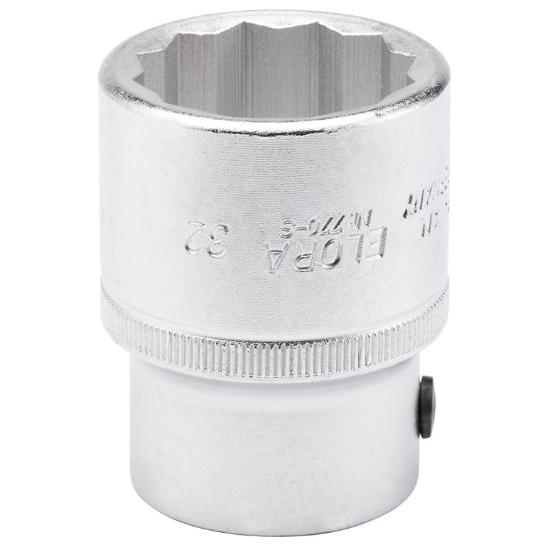 Elora Bi-Hexagon Socket, 3/4" Sq. Dr., 32mm DRA-00773