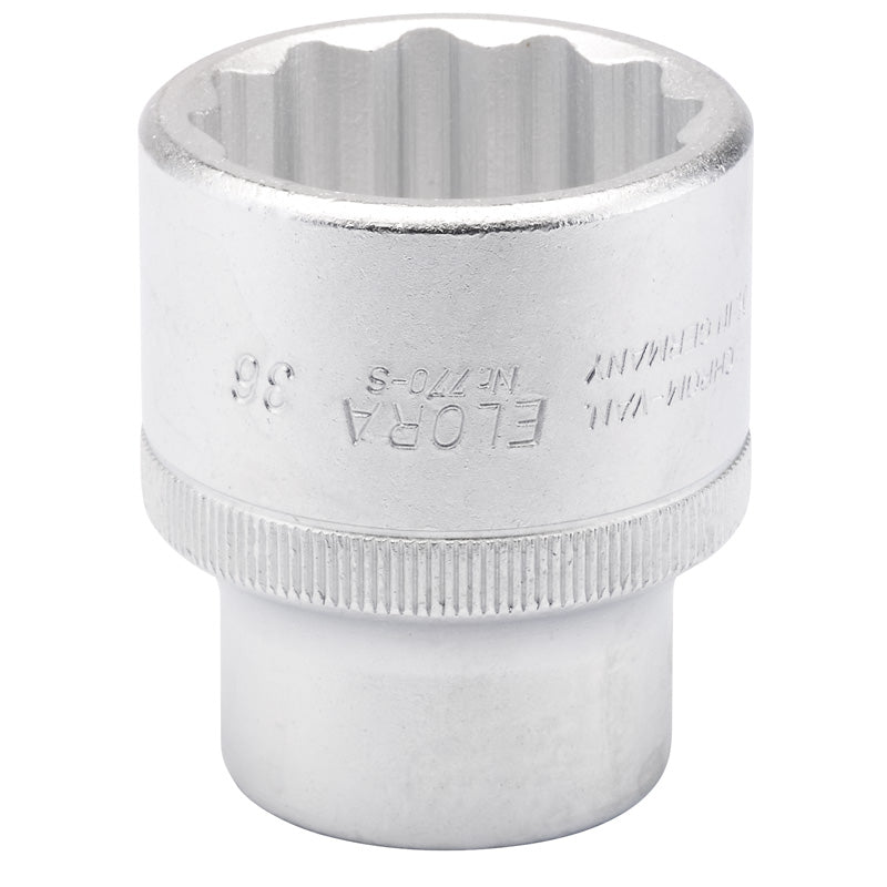 Elora Bi-Hexagon Socket, 3/4" Sq. Dr., 36mm DRA-00799