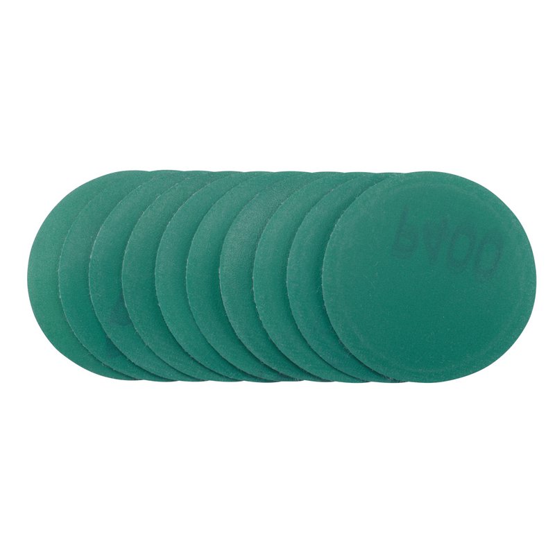 Draper Wet and Dry Sanding Discs with Hook and Loop, 50mm, 400 Grit (Pack of 10) DRA-01070
