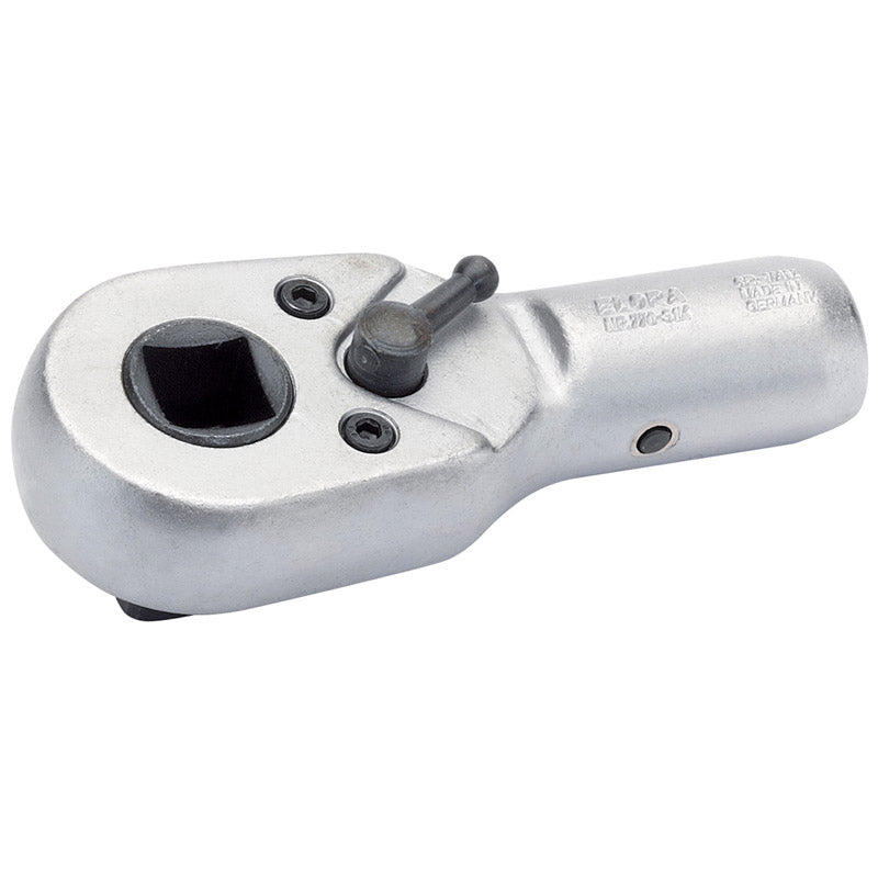 Elora Reversible Ratchet Head, 3/4" Sq. Dr. DRA-01078