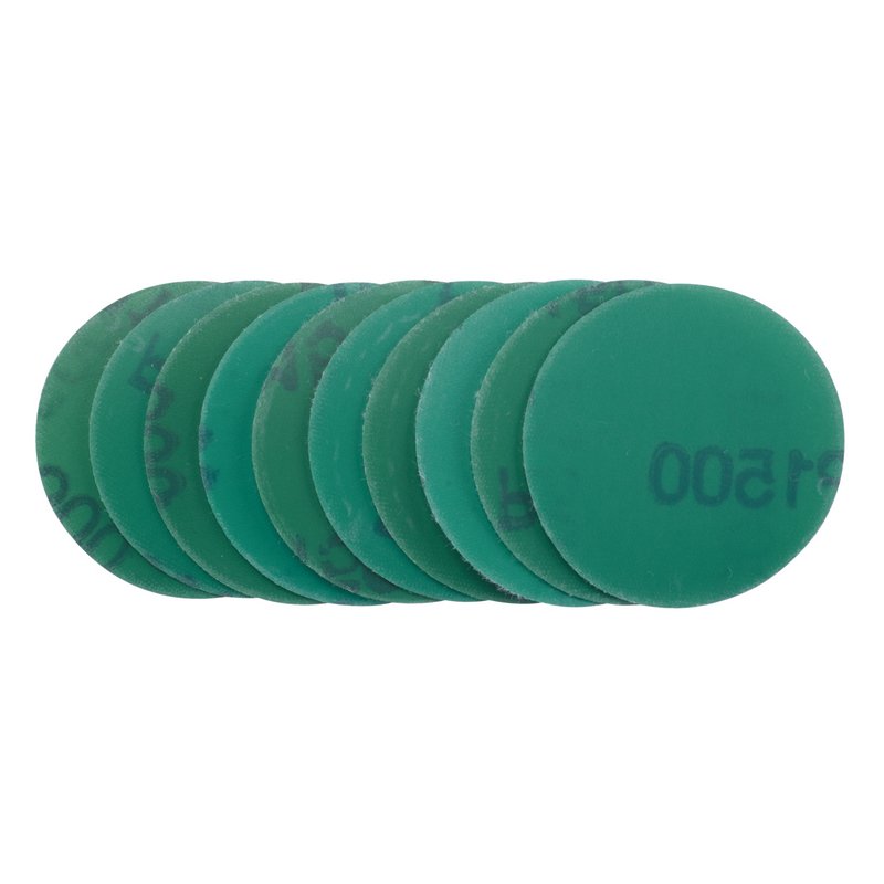 Draper Wet and Dry Sanding Discs with Hook and Loop, 50mm, 1500 Grit (Pack of 10) DRA-02012