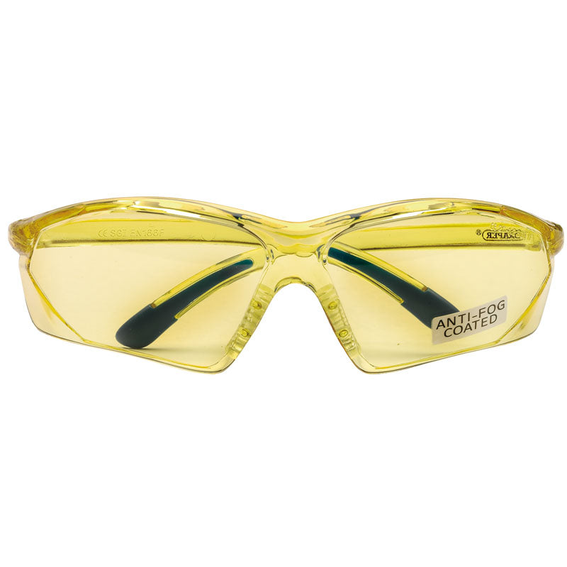 Draper Anti-Mist Glasses, Yellow DRA-02935