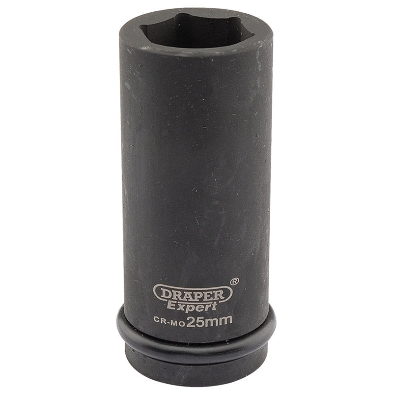 Draper Expert HI-TORQ® ; 6 Point Deep Impact Socket, 3/4" Sq. Dr., 25mm DRA-05057
