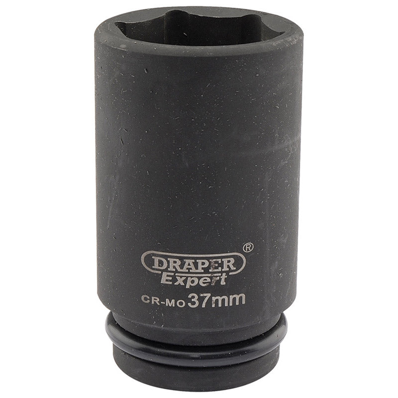 Draper Expert HI-TORQ® ; 6 Point Deep Impact Socket, 3/4" Sq. Dr., 37mm DRA-05068