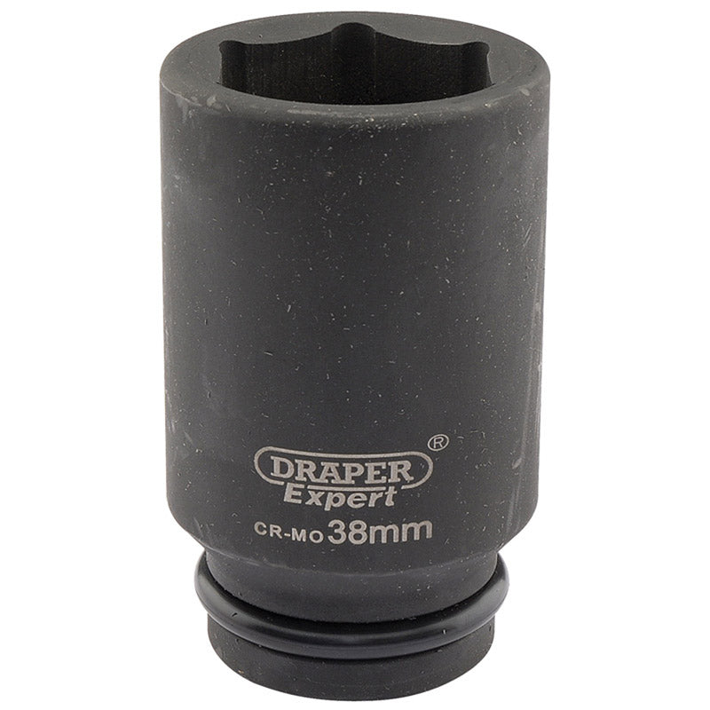 Draper Expert HI-TORQ® ; 6 Point Deep Impact Socket, 3/4" Sq. Dr., 38mm DRA-05069