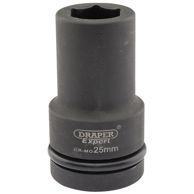 Draper Expert HI-TORQ® ; 6 Point Deep Impact Socket, 1" Sq. Dr., 25mm DRA-05140