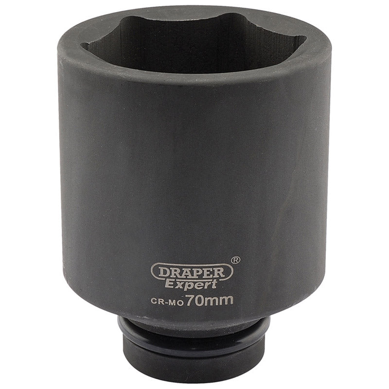 Draper Expert HI-TORQ® ; 6 Point Deep Impact Socket, 1" Sq. Dr., 70mm DRA-05159