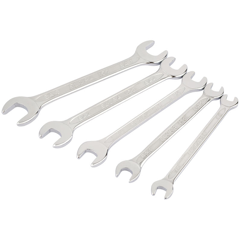 Draper Midget BA Open End Spanner Set (5 Piece) DRA-05210