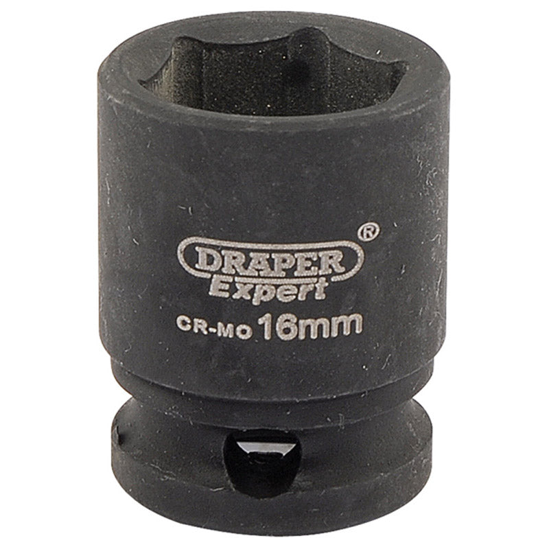Draper Expert HI-TORQ® ; 6 Point Impact Socket, 3/8" Sq. Dr., 16mm DRA-06876