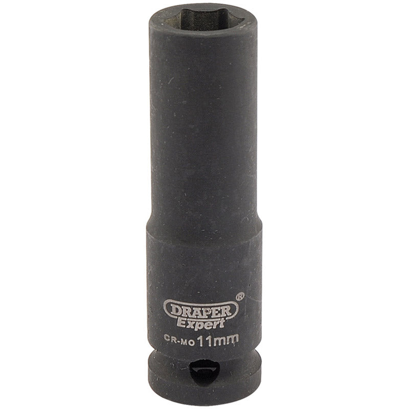 Draper Expert HI-TORQ® ; 6 Point Deep Impact Socket, 3/8" Sq. Dr., 11mm DRA-06884