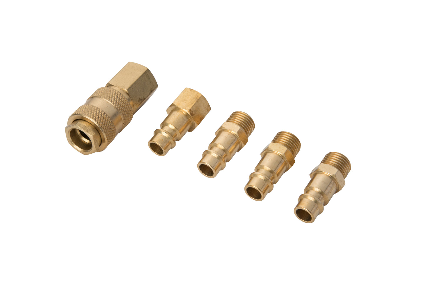 BlueSpot 5 PCE Brass Air Fittings (BSP) 07953
