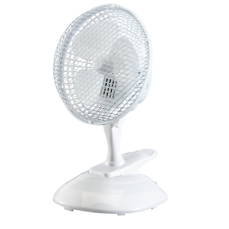 Draper Clip-On Desk Fan, 6", 150mm DRA-08710