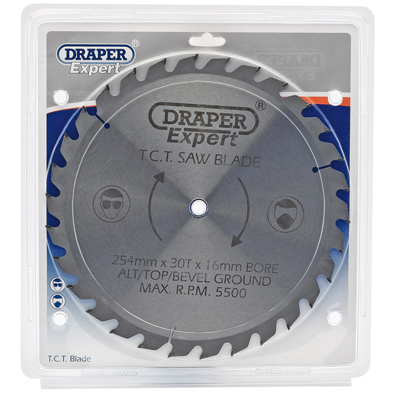 Draper Expert TCT Saw Blade, 254 x 16mm, 30T DRA-09491