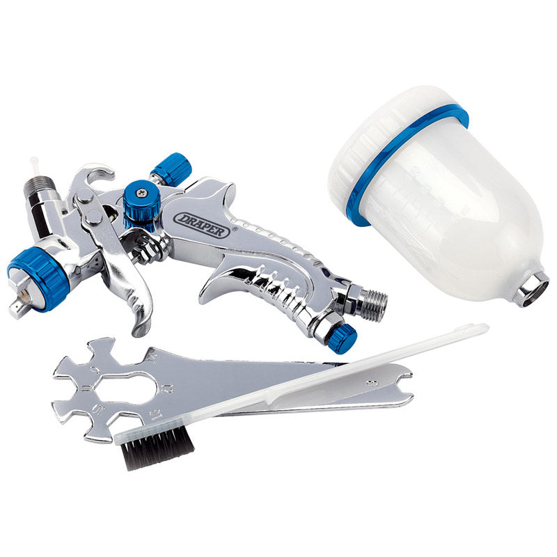 Draper Gravity Feed HVLP Air Spray Gun, 100ml DRA-09708