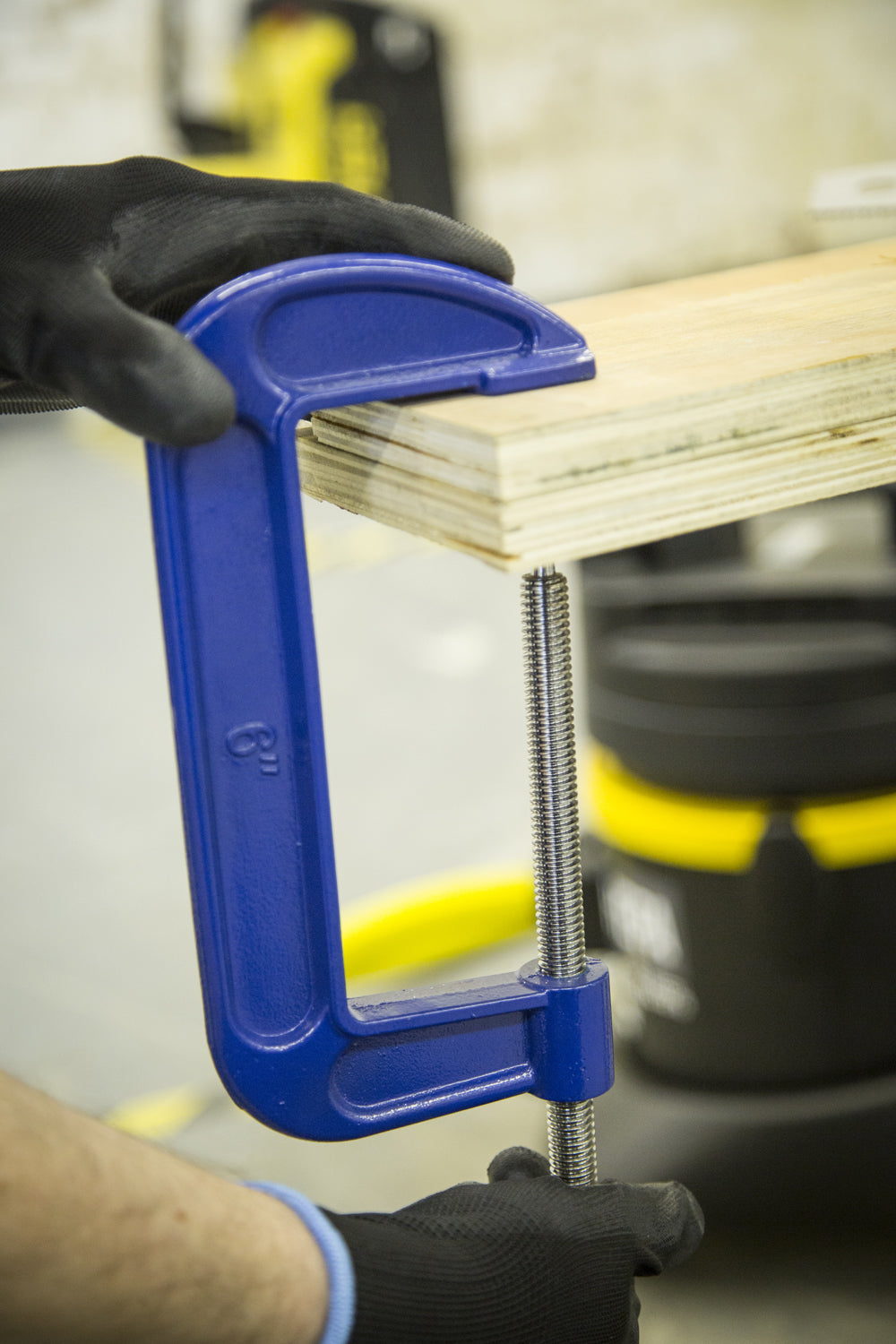 BlueSpot 150mm (6") Fine Thread G-Clamp 10043