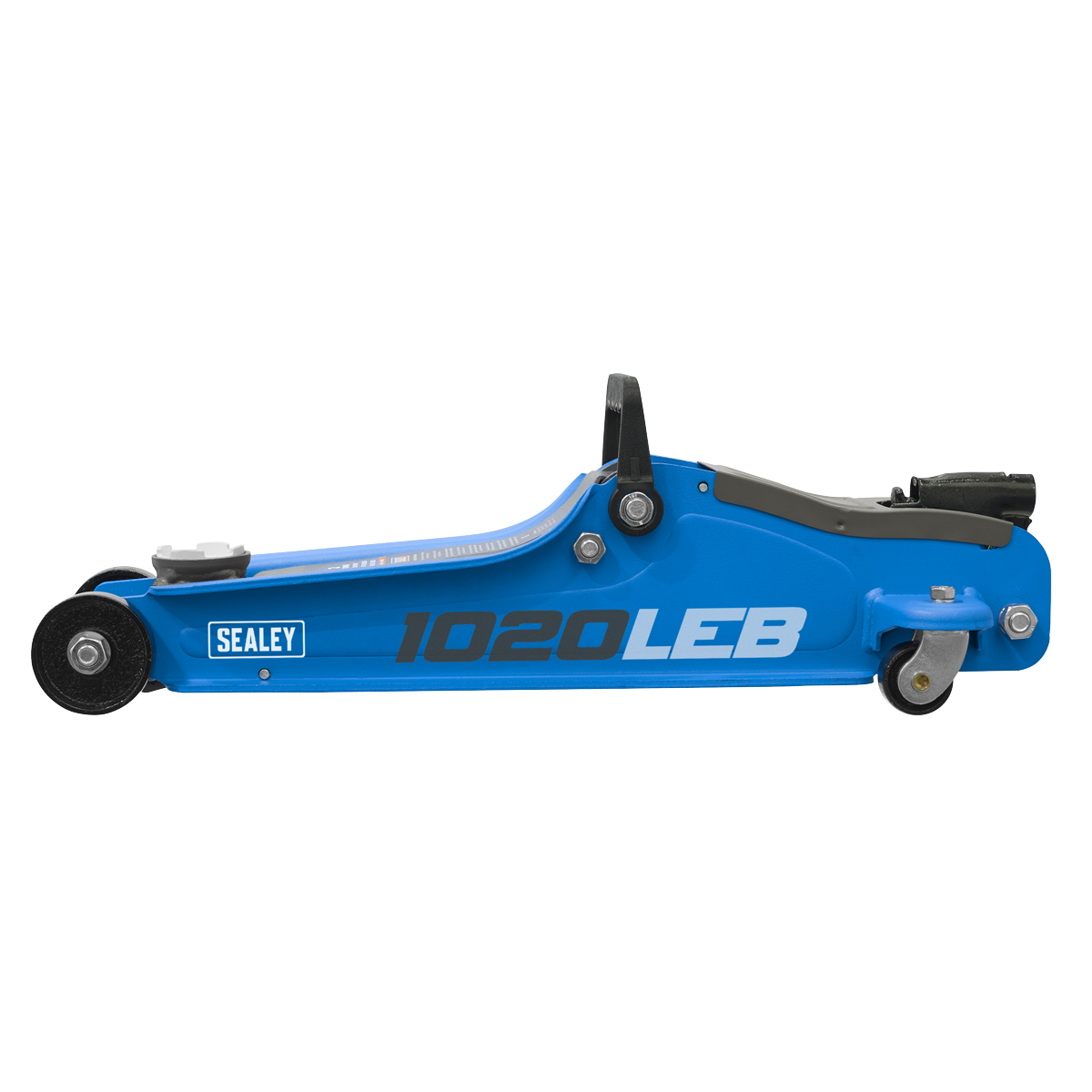 Sealey 2tonne Low Entry Short Chassis Trolley Jack - Blue 1020LEB
