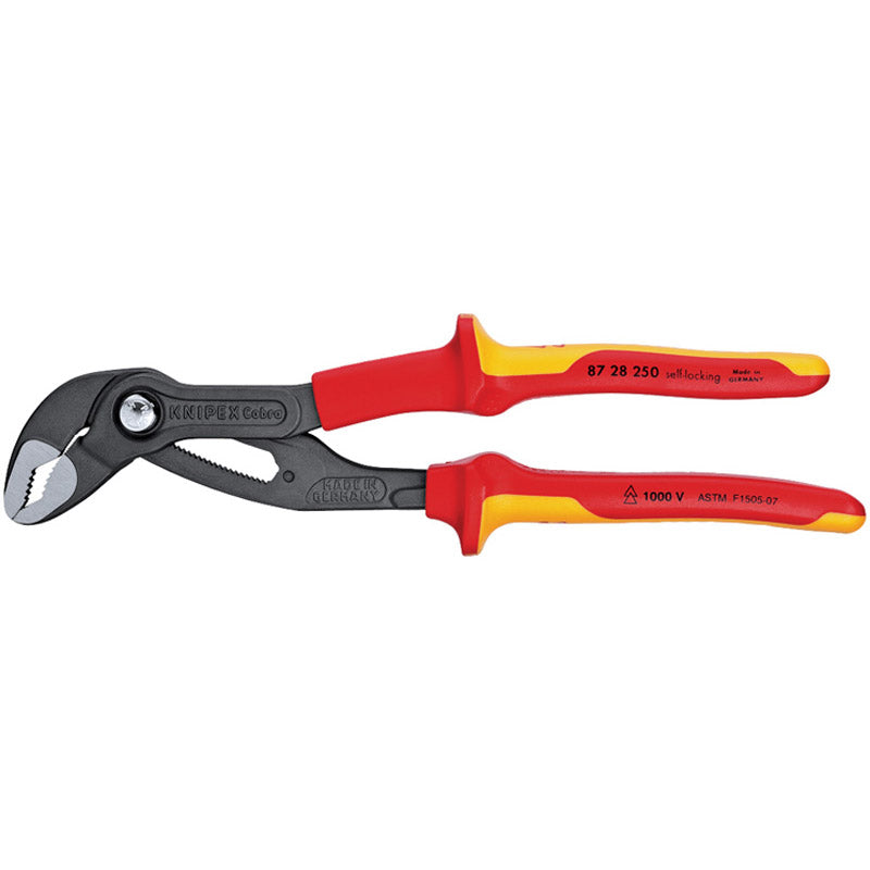 Knipex Cobra® ; 87 28 250UKSBE VDE Fully Insulated Waterpump Pliers, 250mm DRA-10644