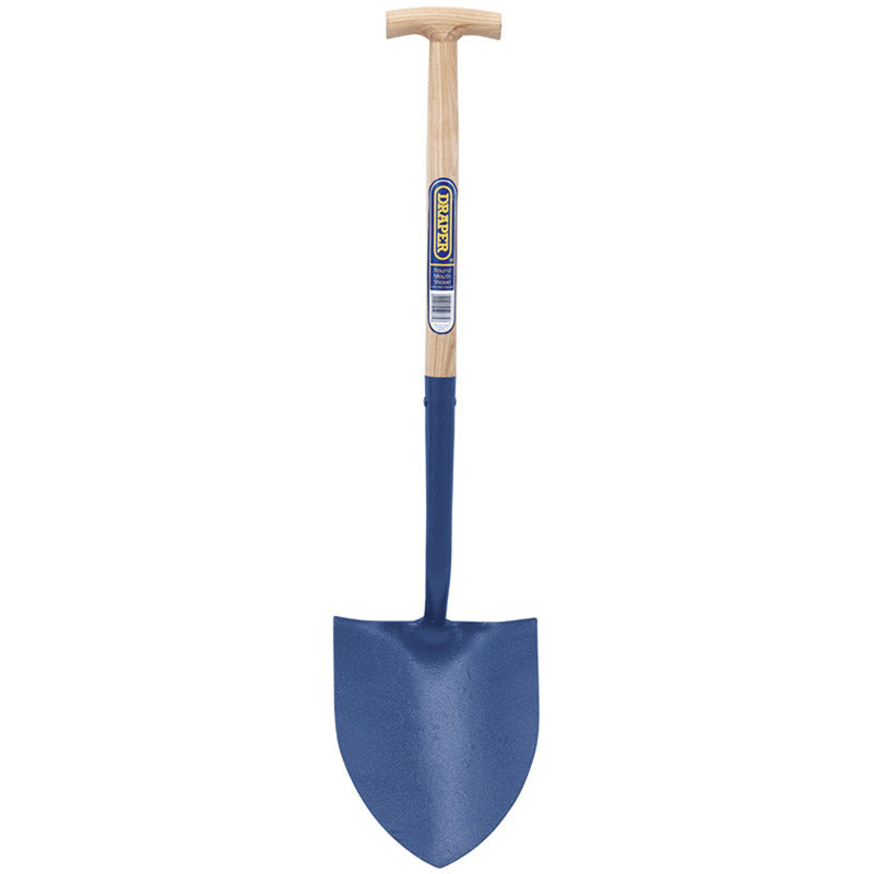 Draper Solid Forged Round Mouth T-Handle Shovel with Ash Shaft DRA-10875