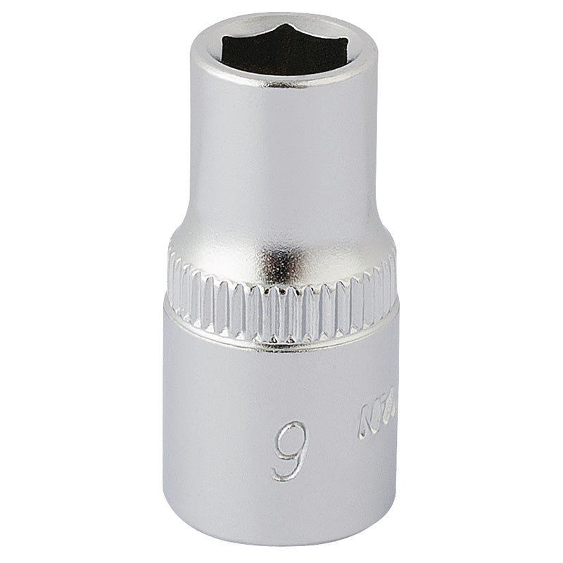 Elora Hexagon Socket, 1/4" Sq. Dr., 6mm DRA-11095