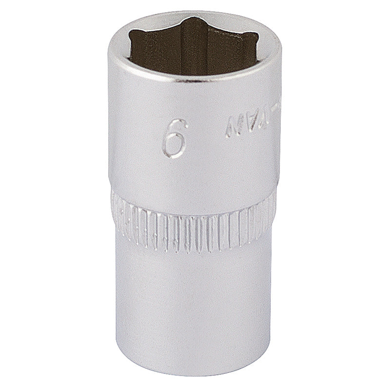 Elora Hexagon Socket, 1/4" Sq. Dr., 9mm DRA-11098