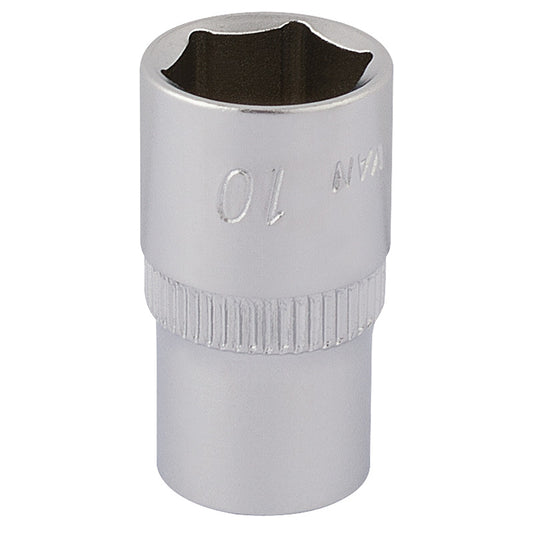 Elora Hexagon Socket, 1/4" Sq. Dr., 10mm DRA-11099
