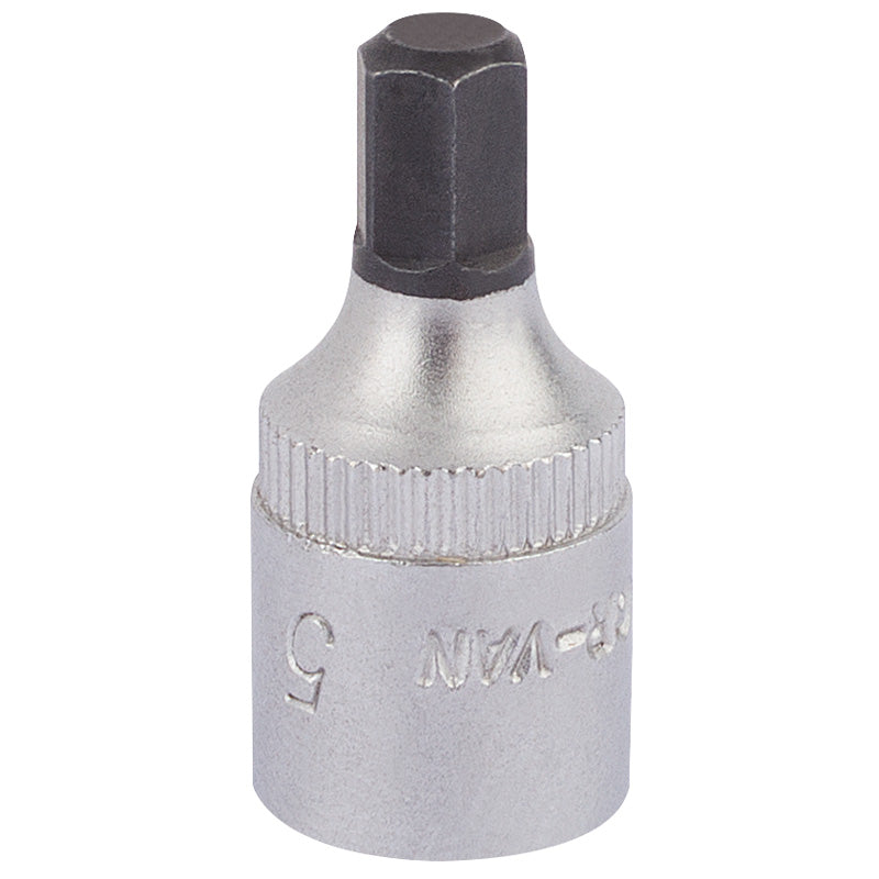 Elora Hexagon Screwdriver Socket, 1/4" Sq. Dr., 5mm DRA-11126