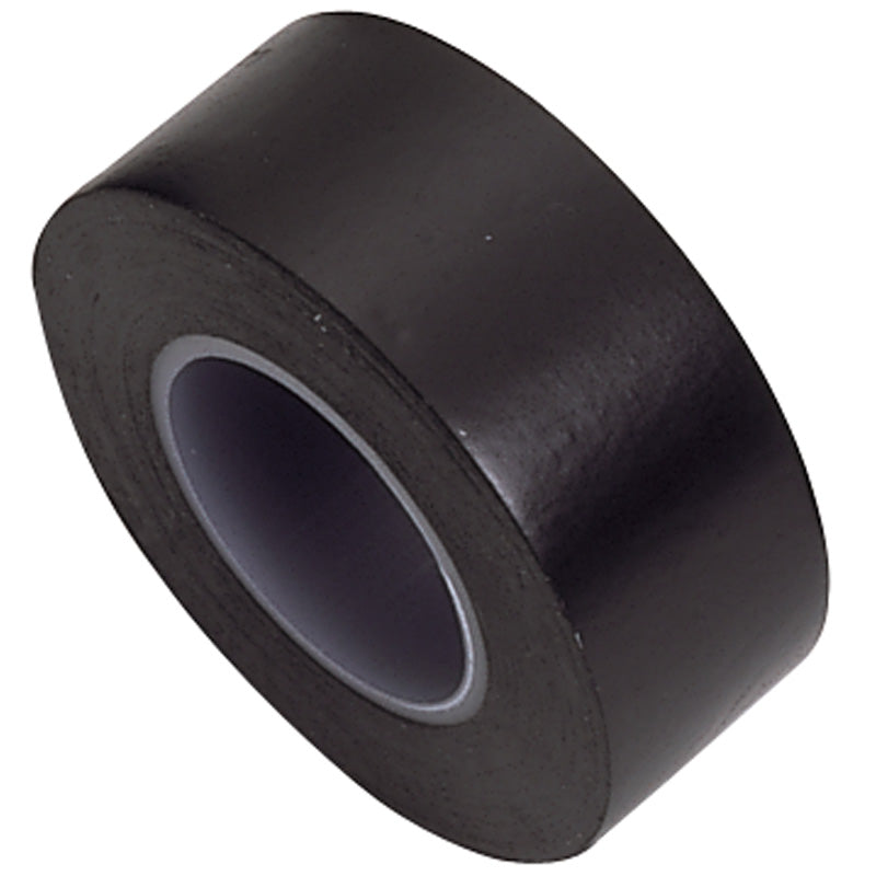 Draper Insulation Tape, 10m x 19mm, Black (Pack of 8) DRA-11910