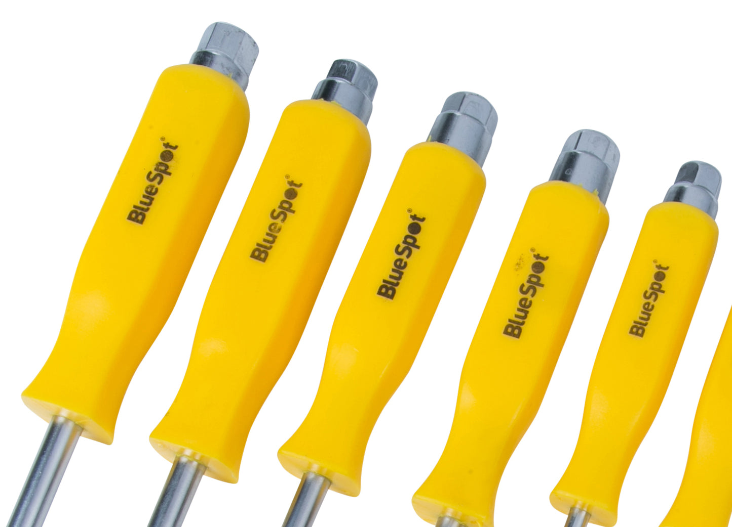 BlueSpot 12 PCE Hex Bolster Screwdriver Set 12058