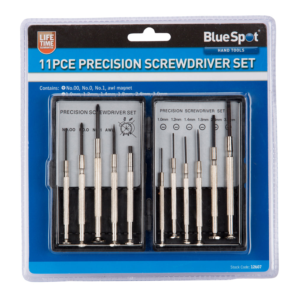 BlueSpot 11 PCE Precision Screwdriver Set 12607