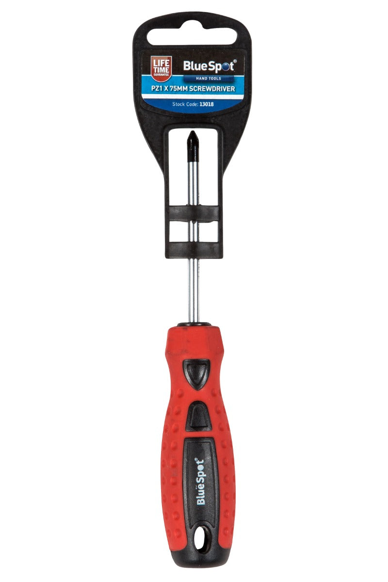 BlueSpot PZ 1 x 75mm Screwdriver 13018