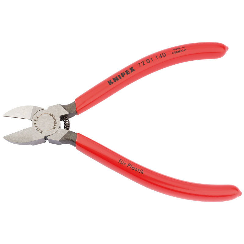 Knipex 72 01 140 SBE 140mm Diagonal Side Cutter for Plastics or Lead Only DRA-13083