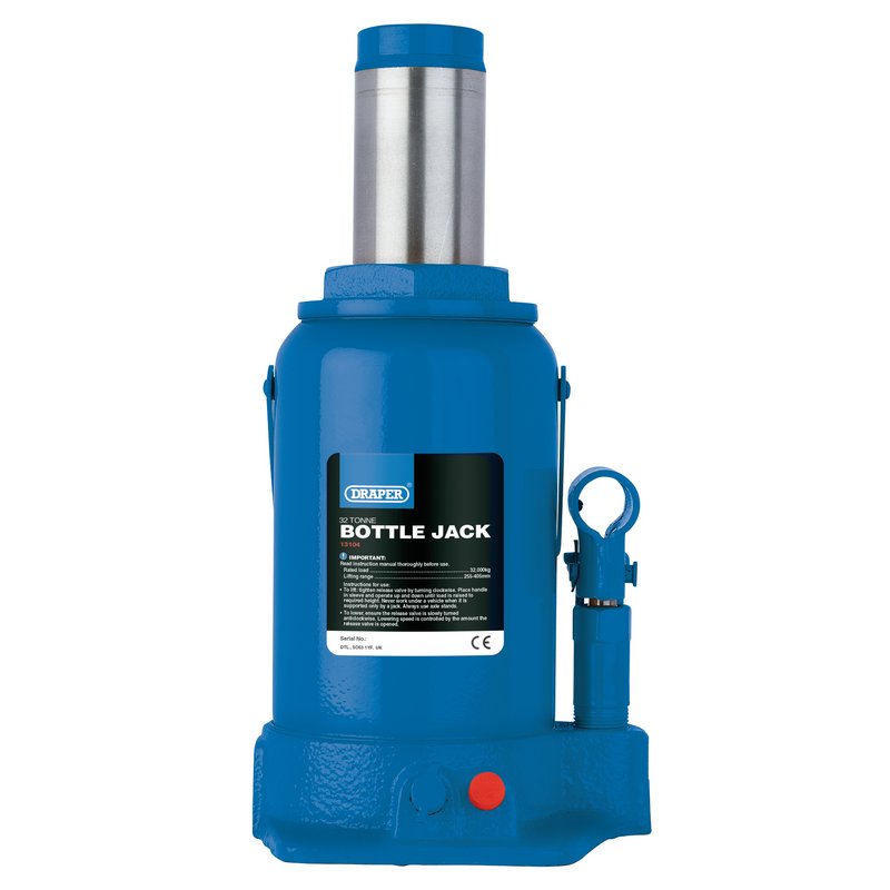 Draper Hydraulic Bottle Jack, 16 Tonne DRA-13074