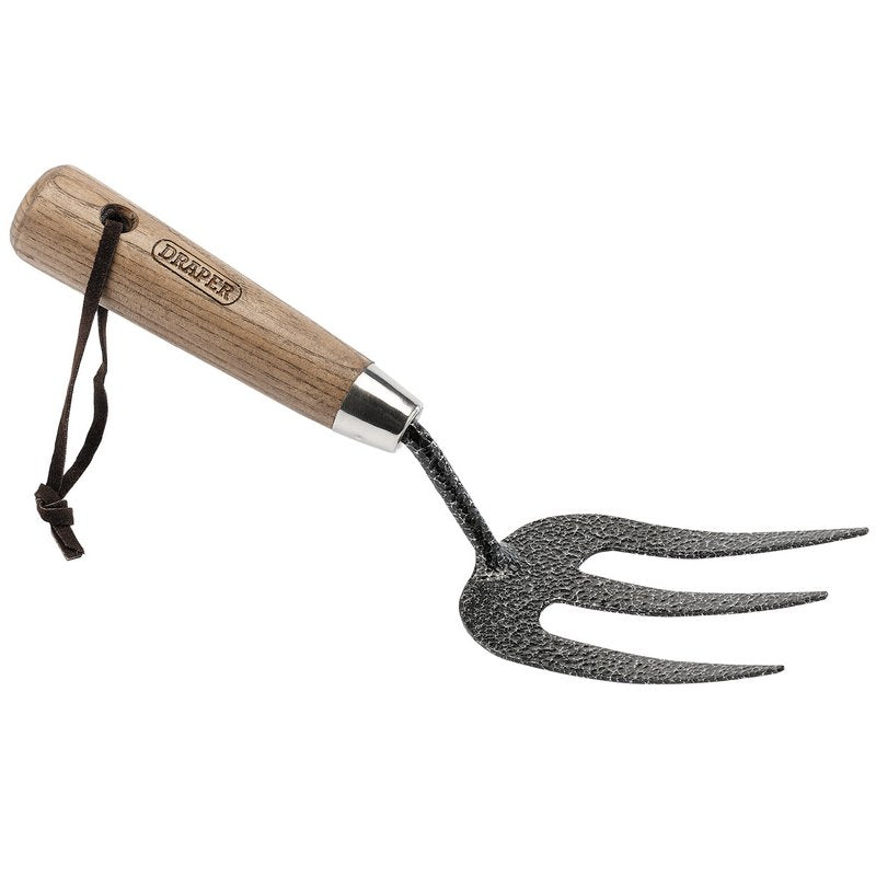 Draper Carbon Steel Heavy Duty Weeding Fork with Ash Handle DRA-14314