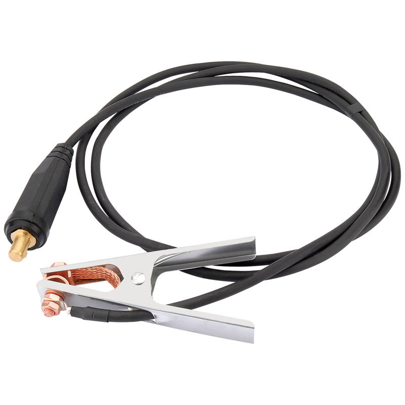 Draper Earth Lead and Clamp with 35/50 Dinse Plug, 2.5m, 200A DRA-14448