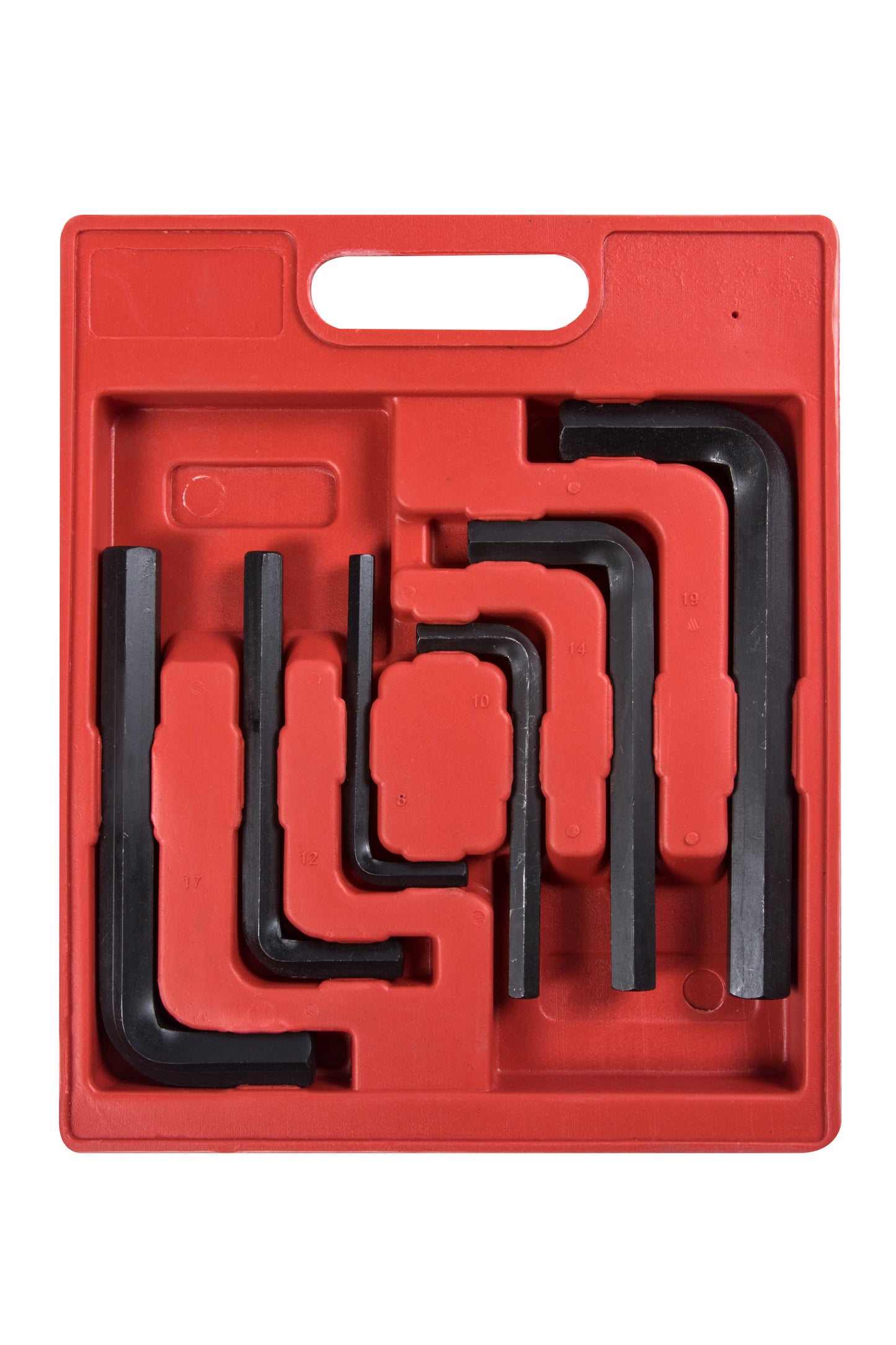 BlueSpot 6 PCE Jumbo Hex Key Set (8-19mm) 15308