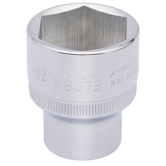 Elora Hexagon Socket, 1/2" Sq. Dr., 29mm DRA-15318