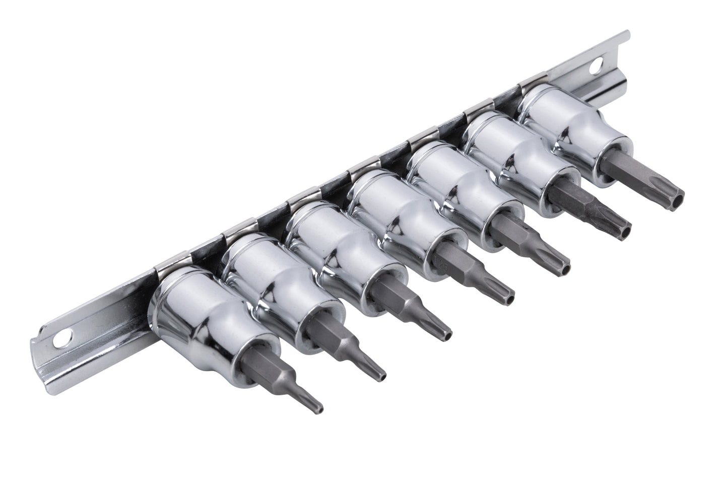 BlueSpot 7 PCE 3/8" Security Torx Bit Set (T10-T40) 01553
