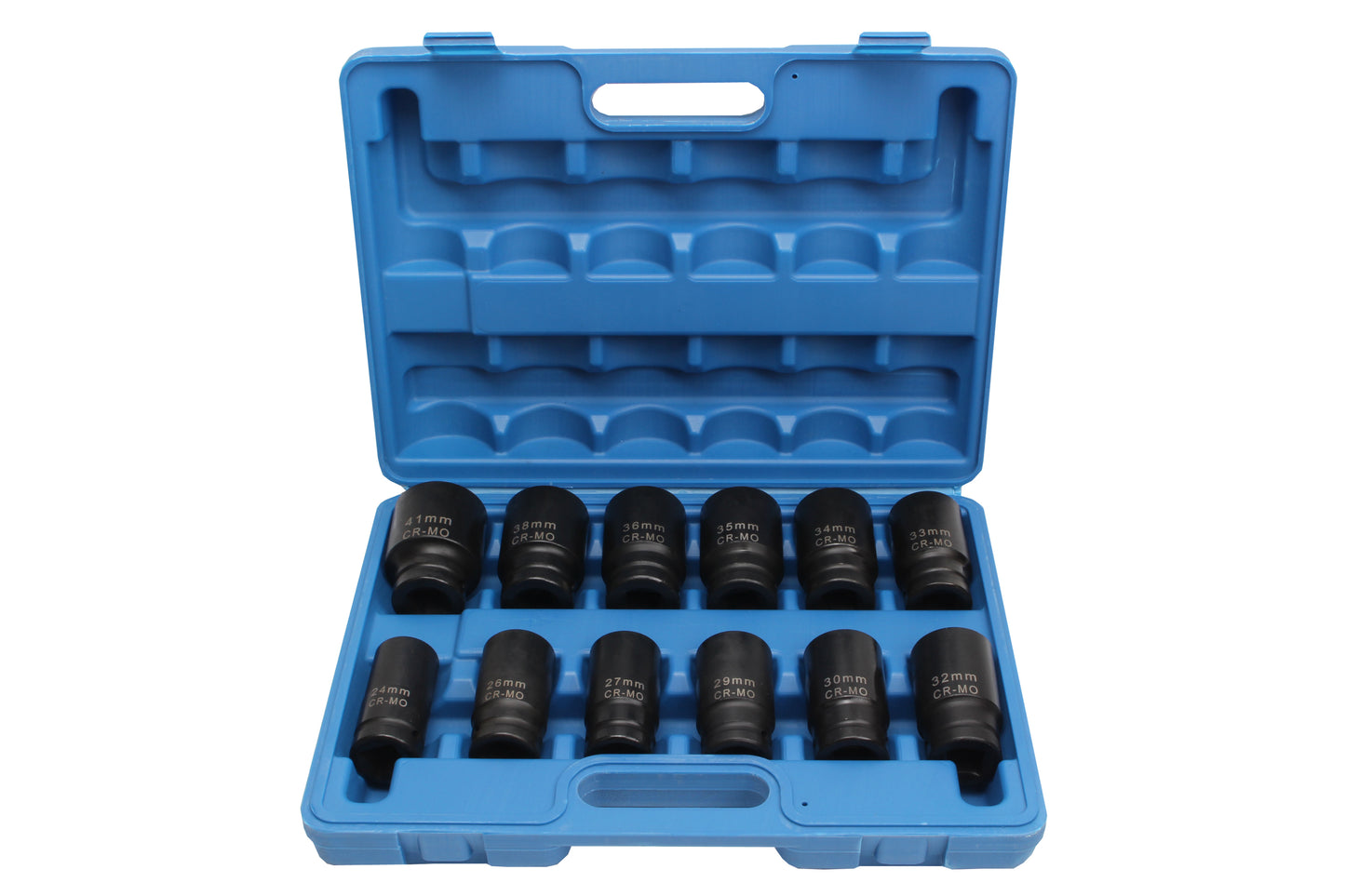 BlueSpot 12 PCE 3/4" Impact Socket Set (24-41mm) 01556