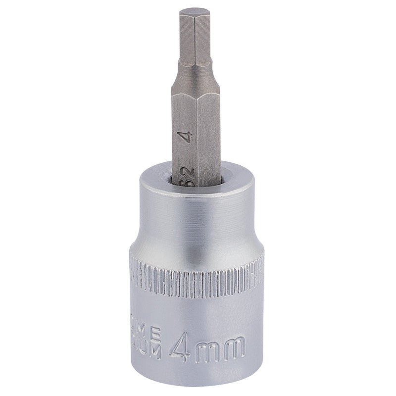 Draper Socket with Hexagonal Bit, 3/8" Sq. Dr., 4mm DRA-16282