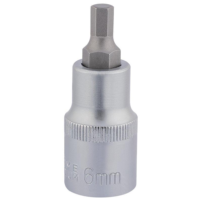 Draper Hexagonal Socket Bits, 1/2" Sq. Dr., 6mm DRA-16298