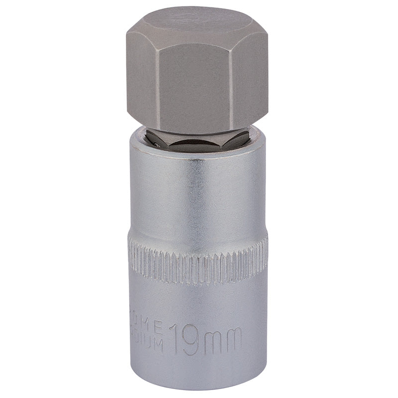Draper Hexagonal Socket Bits, 1/2" Sq. Dr., 19mm DRA-16305