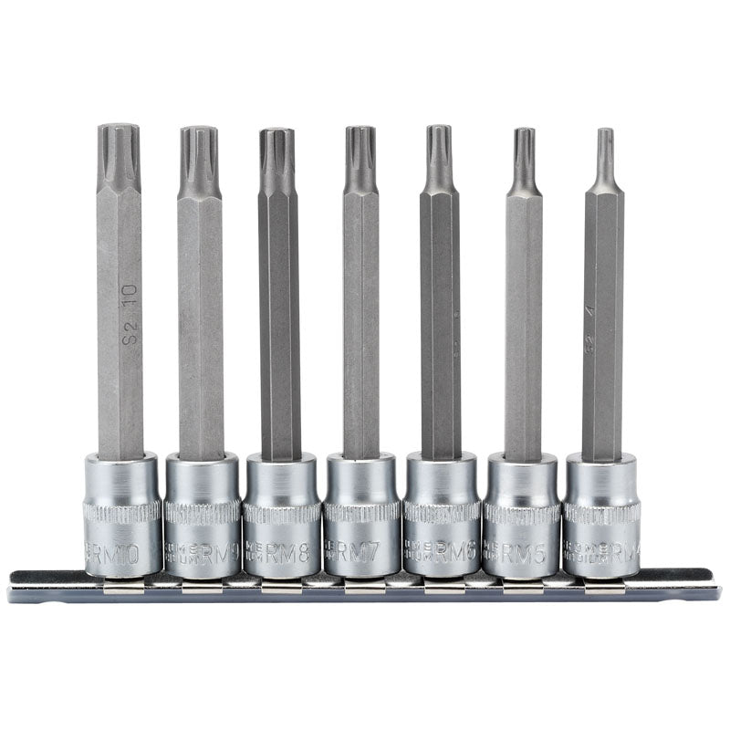 Draper Ribe® ; Socket Bit Set, 3/8" Sq. Dr. (7 Piece) DRA-16344