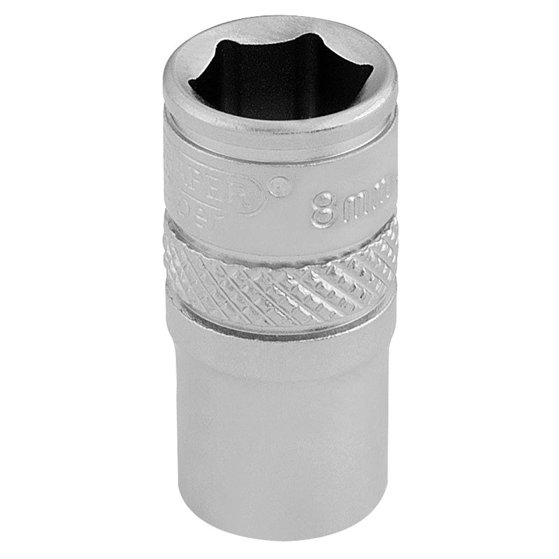 Draper Socket, 1/4" Sq. Dr., 8mm DRA-16513