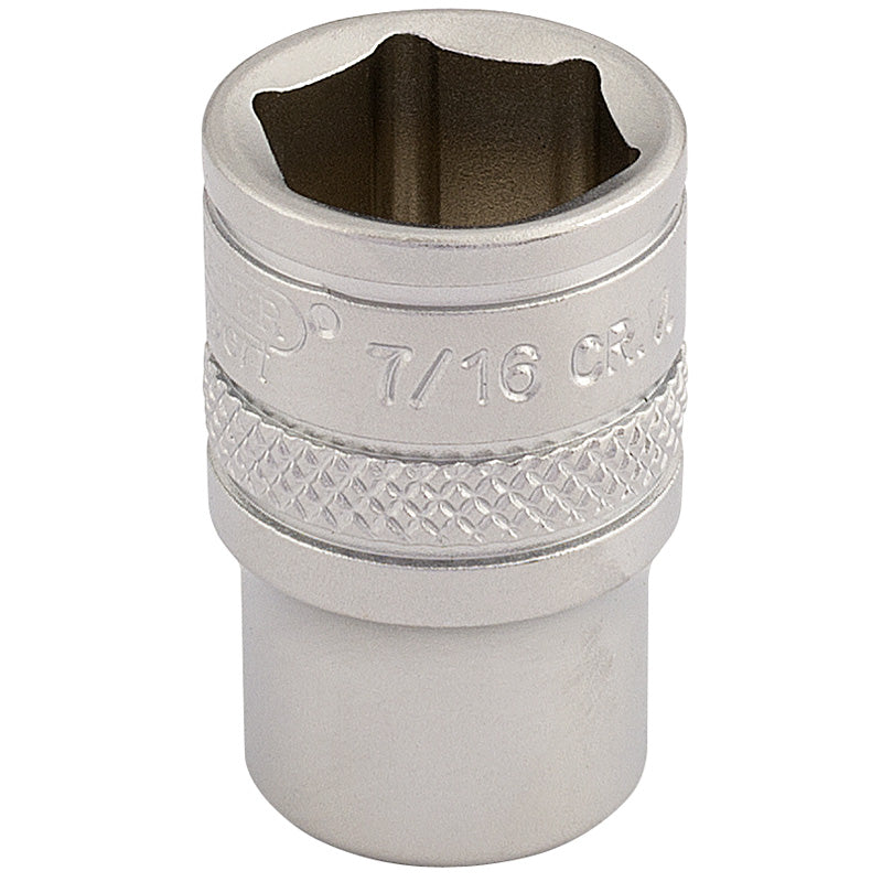 Draper Imperial Socket, 1/4" Sq. Dr., 7/16" DRA-16525