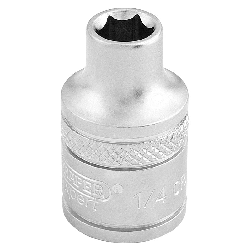 Draper 6 Point Imperial Socket, 3/8" Sq. Dr., 1/4" DRA-16548