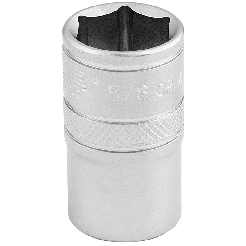 Draper 6 Point Imperial Socket, 1/2" Sq. Dr., 5/8" DRA-16628