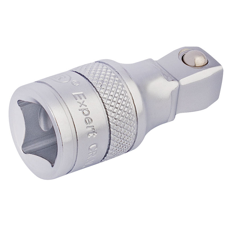 Draper Satin Chrome Wobble Extension Bar, 1/2" Sq. Dr., 50mm DRA-16759