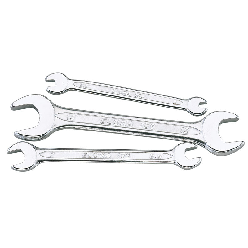 Elora Midget Double Open Ended Spanner, 7 x 8mm DRA-17028