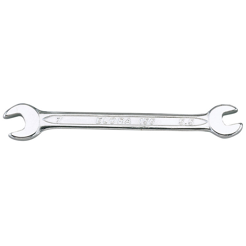 Elora Midget Double Open Ended Spanner, 5.5 x 7mm DRA-17026